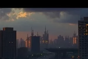《雨落无声》窗上雨滴封面